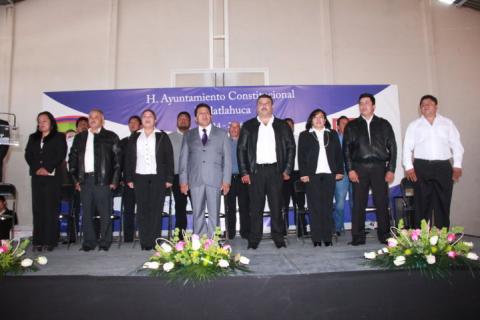 En Sesión Solemne alcalde de Tetlatlahuca rinde su informe imagen 1