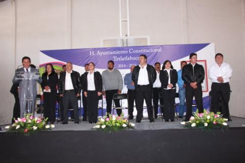 En Sesión Solemne alcalde de Tetlatlahuca rinde su informe imagen 3