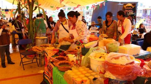 Todo un éxito la 8va feria del Molote en Xicohtzinco imagen 2
