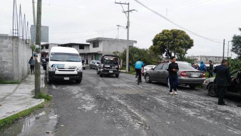 En Chiautempan transportistas se acusan de invadir rutas