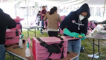 Desincorporan documentación utilizada en el proceso electoral judicial