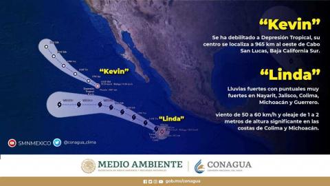 Se pronostican lluvias intensas con descargas eléctricas y posible caída de granizo para Sinaloa y Sonora