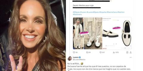 Manuel Mijares es defendido por su ex esposa Lucero tras lucir unos zapatos raros