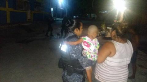 División de Gendarmería localizó a menor de 3 años de edad desaparecida en Acapulco imagen 3