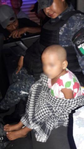 División de Gendarmería localizó a menor de 3 años de edad desaparecida en Acapulco imagen 1