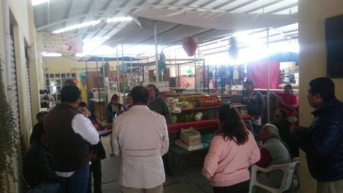 Iniciarán proyecto para remodelación de fachada del Mercado Municipal de Ixtenco imagen 1