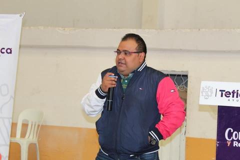 Pablo Angulo reconoce la labor y participación de las mujeres de Tetlatlahuca