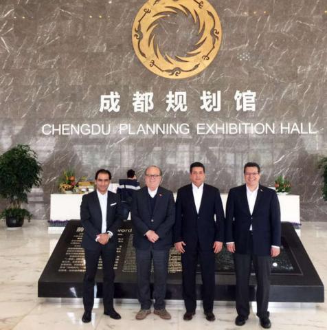 Acude el gobernador Marco Mena al Polo Industrial de Chengdú imagen 2