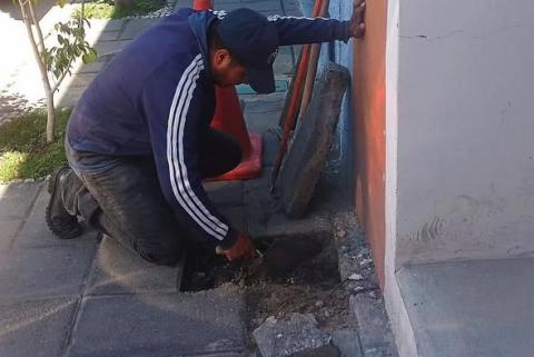 Con obras se fortalece la movilidad peatonal en la capital: Alfonso Sánchez