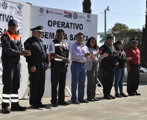 Arrancó operativo de Semana Santa 2018 en Calpulalpan imagen 1