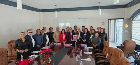 Entrega Informe de Actividades el Alcalde Benjamín Atonal Conde en Totolac
