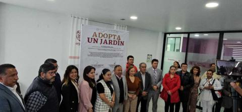Impulsan en Apizaco el programa “Adopta un Jardín” para fortalecer el cuidado del entorno urbano