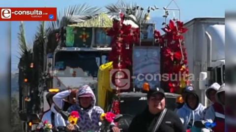 Precaución, aumenta el flujo de peregrinos en Tlaxcala rumbo a la Basílica