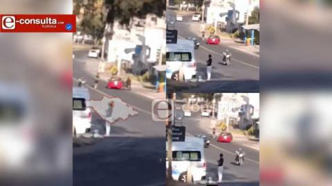 Presunto detenido con todo y esposas” les da la vuelta" a agentes y se les escapa en Tlaxcala