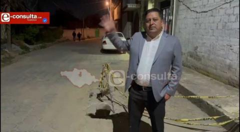 Alcalde de Teolocholco mejora el sistema de agua y drenaje del municipio