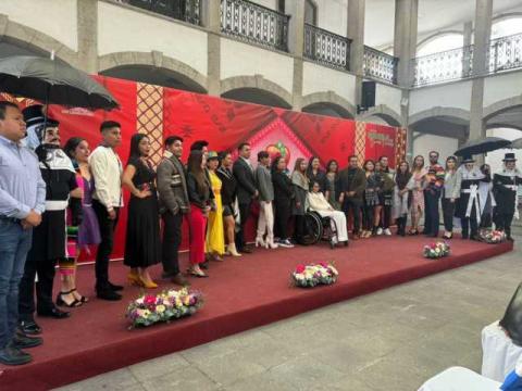 Arte textil de Contla fue reconocido en el Congreso del Estado; se impuso el estilo imagen 2
