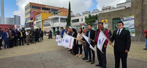 Apizaco fortalece su corporación policial con ocho nuevas motocicletas