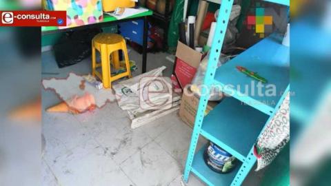Roban equipo tecnológico en kínder de San Pablo del Monte