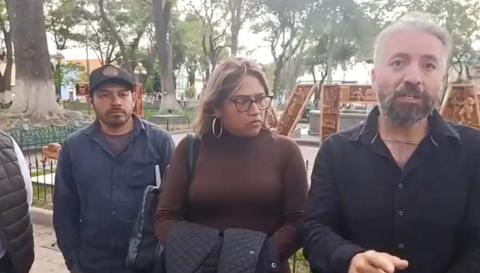Fracasa mesa de diálogo, agricultores de Nanacamilpa no logran acuerdos con el Ejecutivo