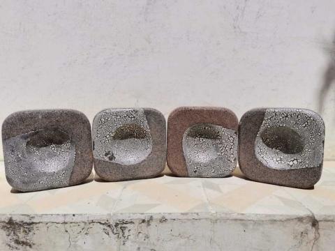 Rafael Cázares se inspira en grabados rupestres de Tlaxcala para crear su nueva propuesta escultórica imagen 4