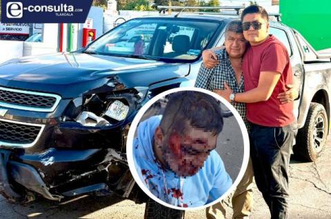 Papá del justiciero Meón atropelló a motociclistas e intentó huir como cualquier delincuente