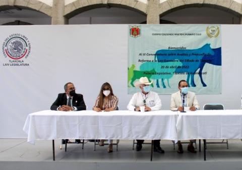 Se realiza III Conversatorio sobre la Ley Ganadera en el Congreso del Estado