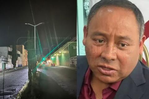 El presidente y sus chalanes no dan una; ciudadanos de Apizaco viven en la oscuridad