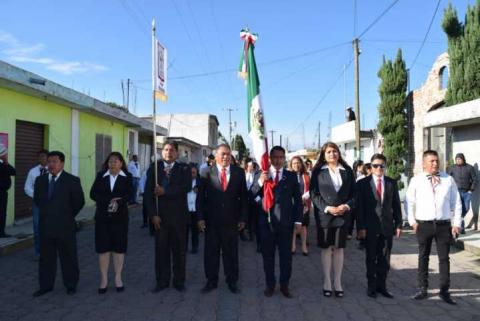 Saldo blanco en fiestas patrias en Quilehtla imagen 1