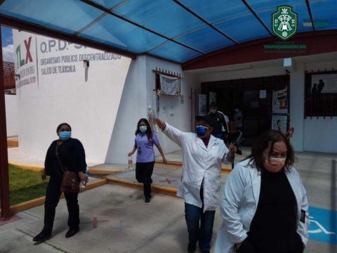 Participa ayuntamiento de Yauhquemehcan en simulacro del 19s imagen 8