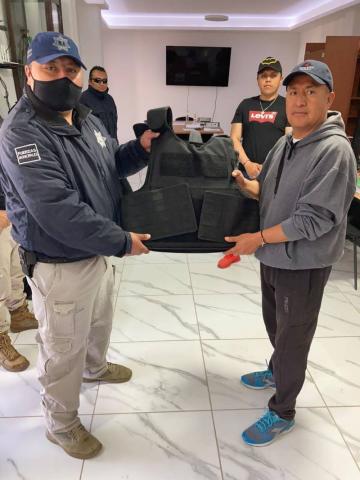 Indispensable dotar de chalecos a policías, para un mejor desempeño de su trabajo: Eddy Roldán imagen 7