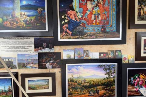 Salvador Serrano, artista plástico tlaxcalteca imagen 1