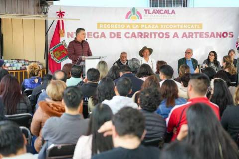 “Cumplimos a los artesanos y hoy regresan a la plaza xicohténcatl con nuevos carritos”: ASG imagen 3