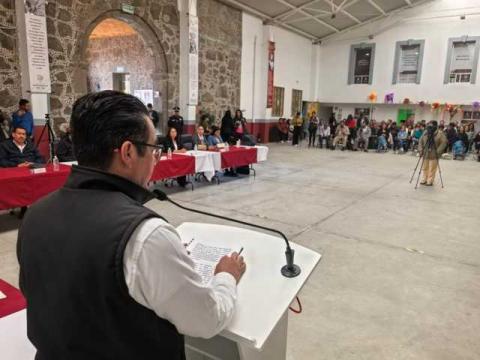 En Yauhquemehcan, entrega David Vega Terrazas Primer Informe de Gobierno imagen 3