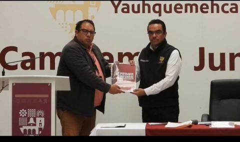 En Yauhquemehcan, entrega David Vega Terrazas Primer Informe de Gobierno imagen 2