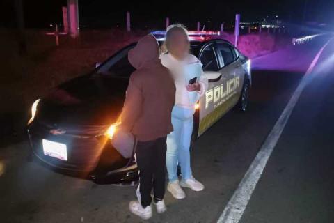 Policía Municipal brinda acompañamiento para la restitución de un menor con reporte de búsqueda