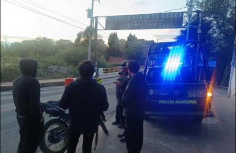 Implementan acciones preventivas con motociclistas en Tenancingo