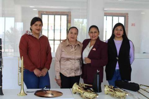 Ana Lilia Rivera inaugura escuela de música para niñez y juventud del poniente de Tlaxcala imagen 2