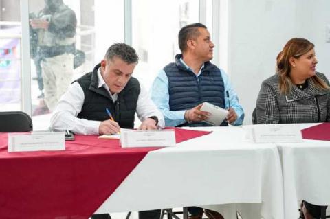 Alfonso Sánchez García, participó este viernes en la Mesa de Seguridad Regional en Tenancingo imagen 1