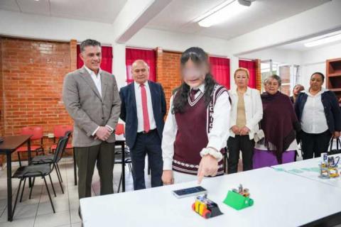 Alfonso Sánchez García visitó la Secundaria Técnica No. 23 “Lázaro Cárdenas” imagen 2