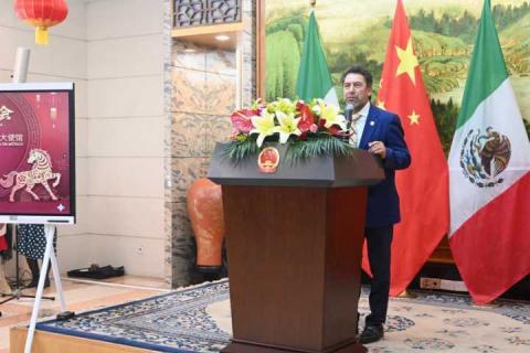 Ray Vázquez Conchas refuerza la relación bilateral en el Año Nuevo Chino en México imagen 2