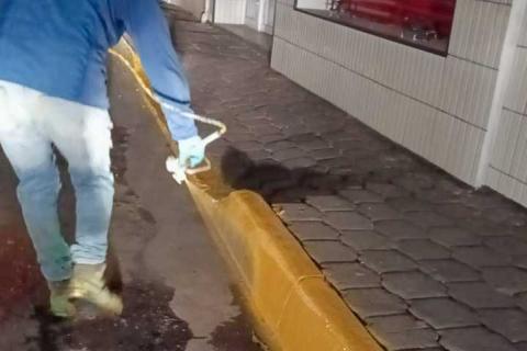 Madrugan brigadas de Más Territorio y Menos Escritorio para mejorar la señalización en la capital imagen 1