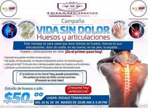 Cuidar tu salud también es prevenir. Tenancingo presente