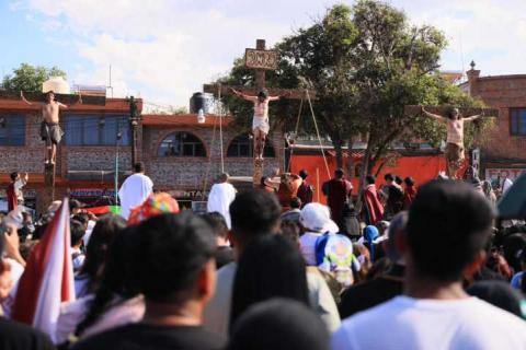 Viacrucis de Chiautempan 2026: fe y tradición en una de las celebraciones más emblemáticas imagen 3
