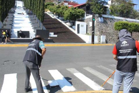 Ayuntamiento de tlaxcala lleva a cabo acciones para alistar el sendero seguro imagen 10