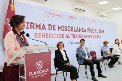 Fortalece Gobierno el transporte público con la firma de la Miscelánea Fiscal 2026 imagen 3