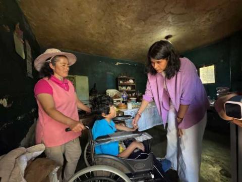 “La semilla de un mundo más justo, está en los sueños de niñas y niños de Tlaxco”; Torrejón imagen 1