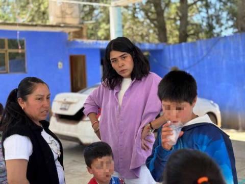 “La semilla de un mundo más justo, está en los sueños de niñas y niños de Tlaxco”; Torrejón imagen 2