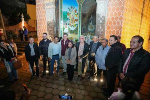 Iluminación de el Pocito de Ocotlán coloca a Tlaxcala como referente del turismo religioso: ASG imagen 3