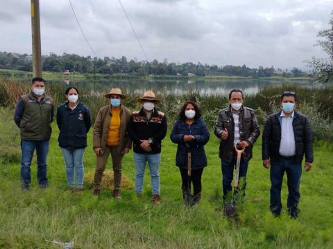 Inicia Conagua trabajos de delimitación de la zona federal en la laguna de Acuitlapilco imagen 11