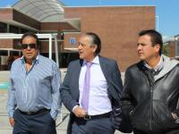 El ex entrenador deportivo de Pumas, José Luis Trejo Montoya, visitó las instalaciones de la UMT para conocer el proyecto de Linces de Tlaxcala.